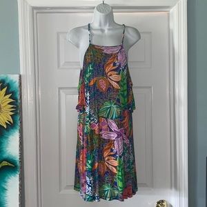 Trina Turk Cold Shoulder Dress